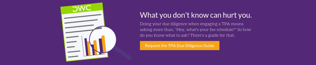 Request a copy of DWC's TPA Due Diligence Guide