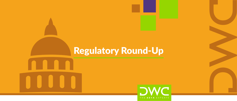 DWC News Update: House Passes the SECURE Act