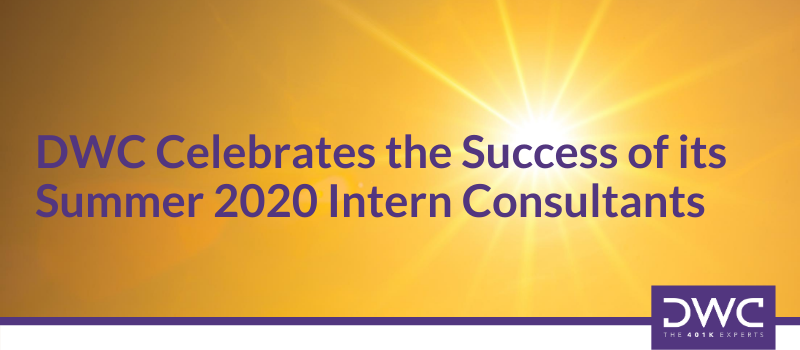 DWC In the News: DWC Celebrates the Success of its Summer 2020 Intern Consultants